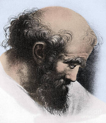 Wall Art - Photograph - Pythagoras, Greek Mathematician #7 by Science Source