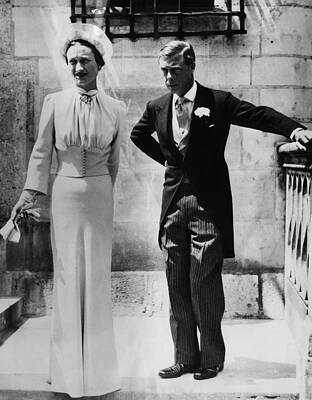 Wall Art - Photograph - Duchess Of Windsor Wallis Simpson #9 by Everett