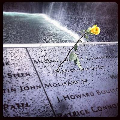 Wall Art - Photograph - 9/11 Memorial #911 by Randy Lemoine