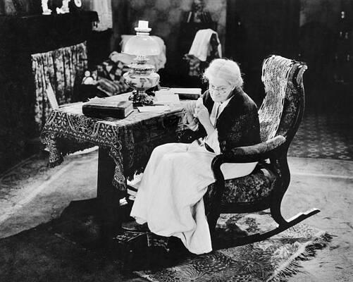 Wall Art - Photograph - Silent Film Still: Woman #97 by Granger