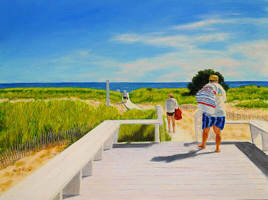A Day For The Beach by William Frew A Day For The Beach by William Frew
