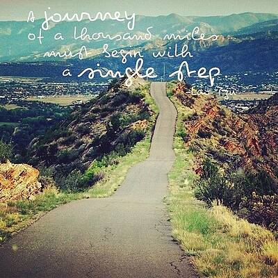 Wall Art - Photograph - a Journey Of A Thousand Miles Must by Traci Beeson