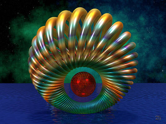 Wall Art - Digital Art - A Voyage to Arcturus by Manny Lorenzo