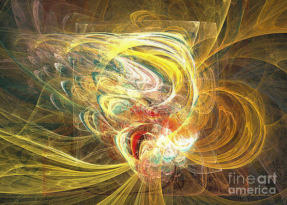 Abstract art - In full bloom by Abstract art prints by Sipo