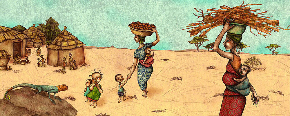 Africans by AUTOGIRO ILLUSTRATION