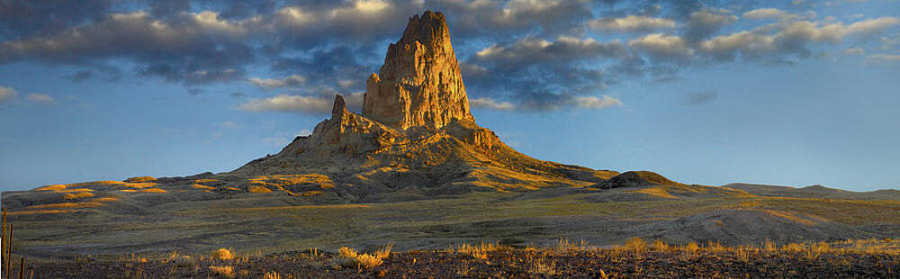 Wall Art - Photograph - Agathla Peak The Basalt Core Of An by Tim Fitzharris