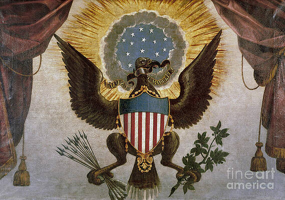 Wall Art - Painting - America - Great Seal by Granger