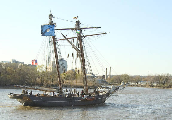 Amistad on The Christina by Emery Graham Amistad on The Christina by Emery Graham