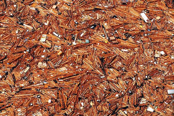 Wall Art - Photograph - An Aerial View Of Debris From An 9.0 by Everett