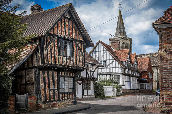 Ancient Lingfield Village by Donald Davis Ancient Lingfield Village by Donald Davis