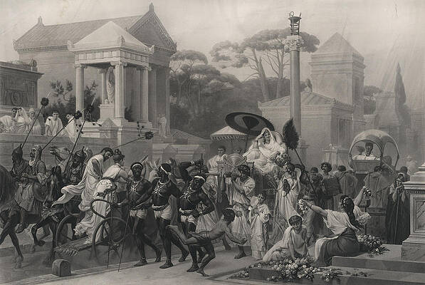 Wall Art - Photograph - Ancient Rome, The Appian Way, Via by Everett