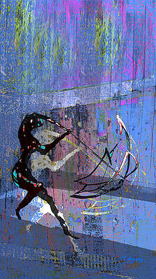 Wall Art - Digital Art - And Singing In the Rain by Tony Marquez