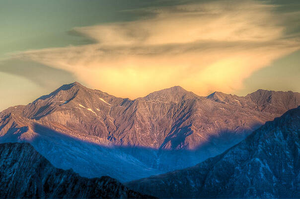 Wall Art - Photograph - Anvil Cloud At Above Matukituki Valley by Colin Monteath