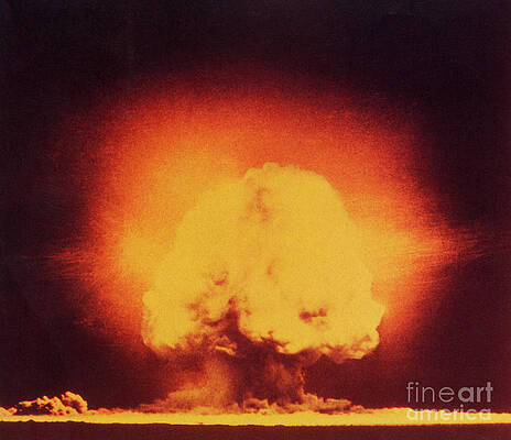 Wall Art - Photograph - Atomic Bomb Explosion by Science Source