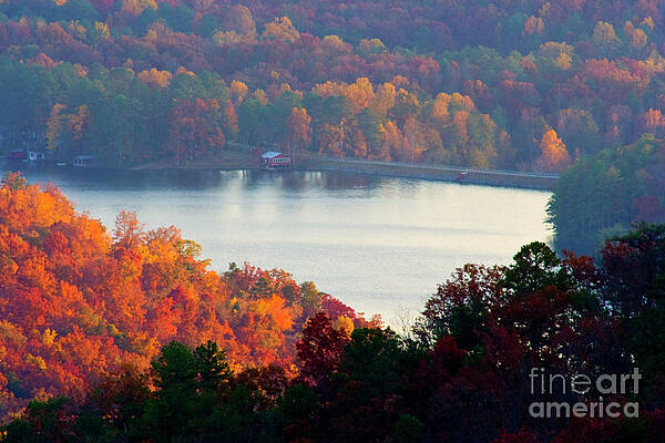 Wall Art - Photograph - Autumn Lake by Michael Waters