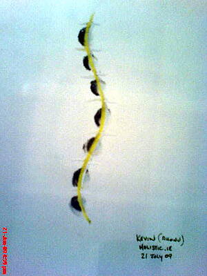 Wall Art - Painting - Back Pain Resolved by AHONU Aingeal Rose