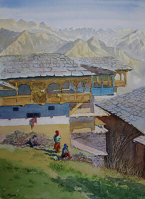 Bahu Houses II by Mayank M M Reid Bahu Houses II by Mayank M M Reid