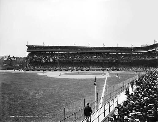 Wall Art - Photograph - BASEBALL GAME, c1912 by Granger