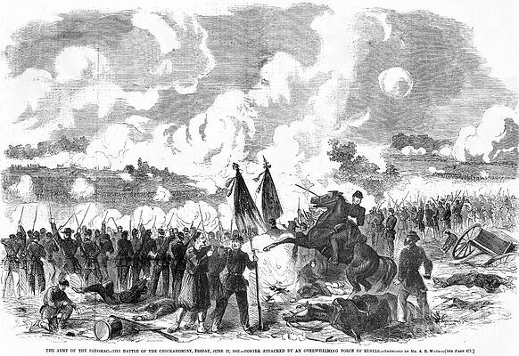 Wall Art - Photograph - Battle Of The Chickahominy by Granger