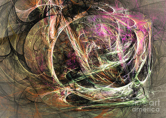 Before the seizure - abstract art by Abstract art prints by Sipo
