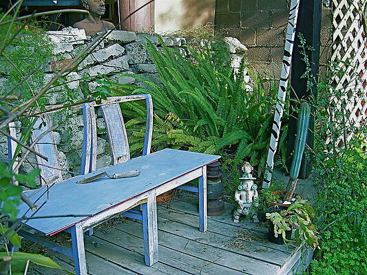 Blue Chair by Joseph Litzinger Blue Chair by Joseph Litzinger