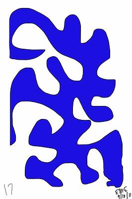 Blue Form 17 by Eric Elizondo Blue Form 17 by Eric Elizondo