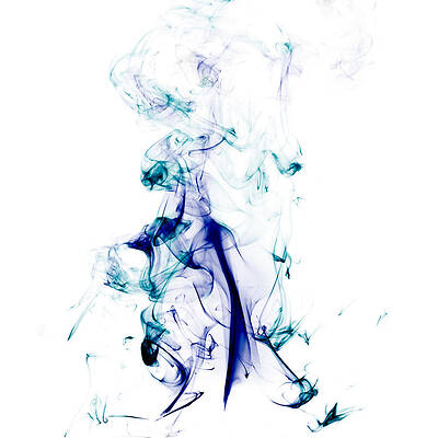 Blue smoke by Clinton Lundberg