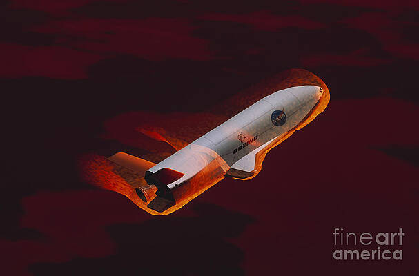 Wall Art - Photograph - Boeing X-37 Space Plane by Science Source