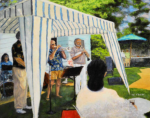 Boulder Lovers of Jazz Summer party by William Frew Boulder Lovers of Jazz Summer party by William Frew