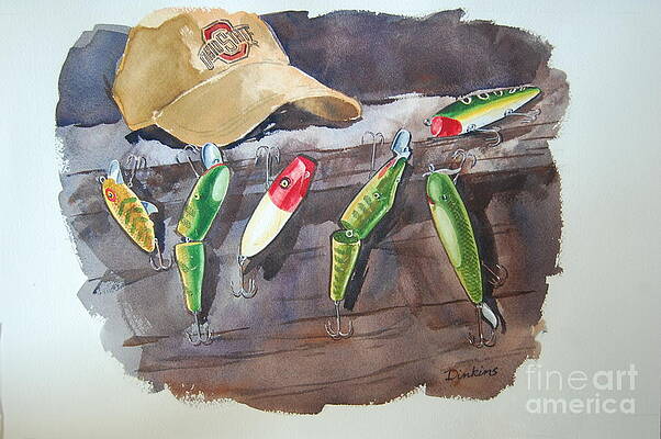 Antique Fishing Lures Paintings for Sale (Page #2 of 3) - Fine Art America