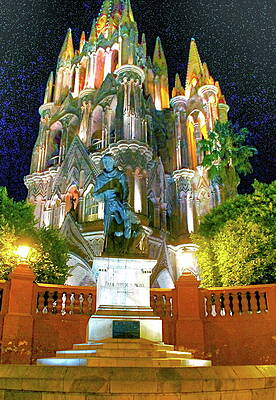 Cathedral San Miguel 2 by Anthony George Cathedral San Miguel 2 by Anthony George