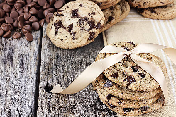 Chocolate Chip Cookies and Chocolate Chips by Stephanie Frey Chocolate Chip Cookies and Chocolate Chips by Stephanie Frey