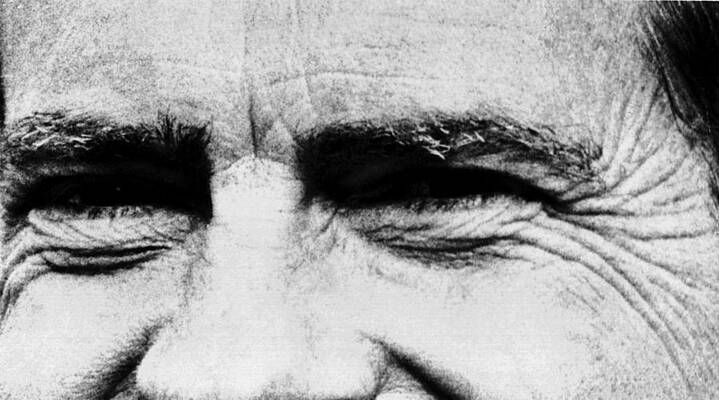 Wall Art - Photograph - Close-up Of President Richard Nixons by Everett