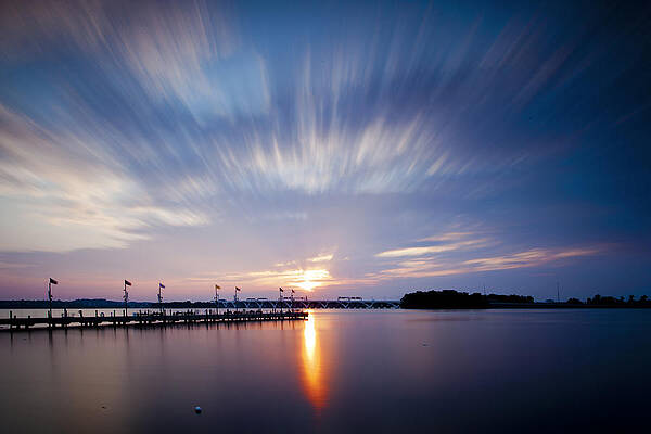 Wall Art - Photograph - Clouds In Motion by Edward Kreis