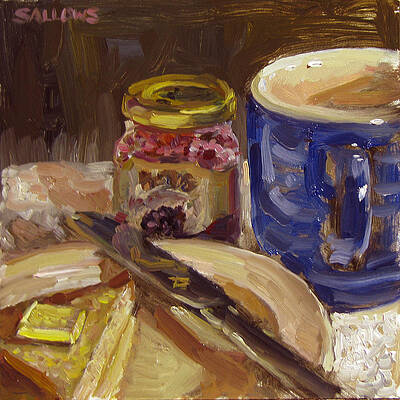 Coffee with Toast by Nora Sallows Coffee with Toast by Nora Sallows