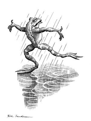 Wall Art - Photograph - Dancing In The Rain, Conceptual Artwork by Bill Sanderson