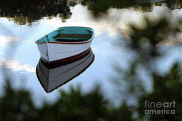 Dinghy reflection by Gene Marchand Dinghy reflection by Gene Marchand