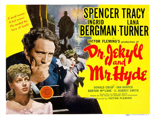 Wall Art - Photograph - Dr. Jekyll And Mr. Hyde, Lana Turner by Everett