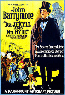 Wall Art - Photograph - Dr. Jekyll And Mr. Hyde, Right John by Everett