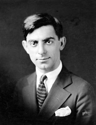 Wall Art - Photograph - Eddie Cantor, Publicity Portrait, Circa by Everett