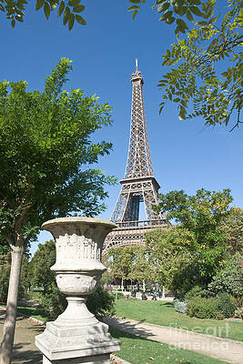 Wall Art - Photograph - Eiffel Tower and Krater by Fabrizio Ruggeri