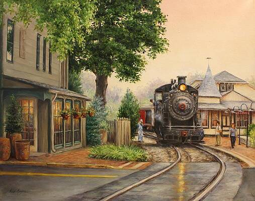 Locomotive Paintings (Page #17 of 20) | Fine Art America