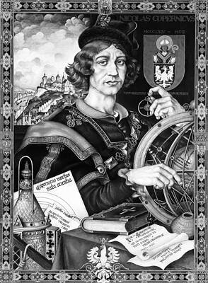 Wall Art - Photograph - Ev1823 - Polish Astronomer Nicholas by Everett