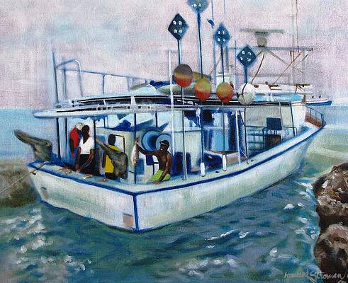 Fishermen by Howard Stroman Fishermen by Howard Stroman