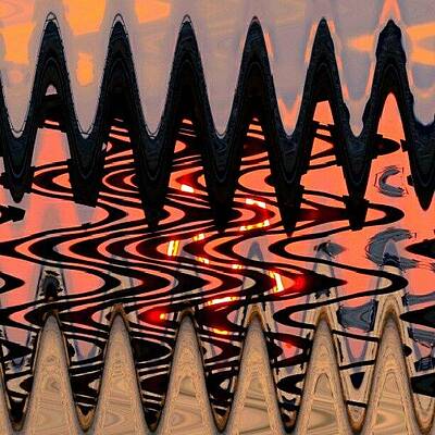 Wall Art - Photograph - Flash Point Abstract by James Granberry