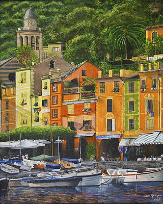 Genoa Marina by Stuart B Yaeger