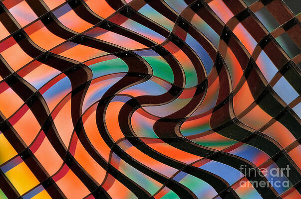 Wall Art - Photograph - Geometrical Colors and Shapes 2 by Kaye Menner