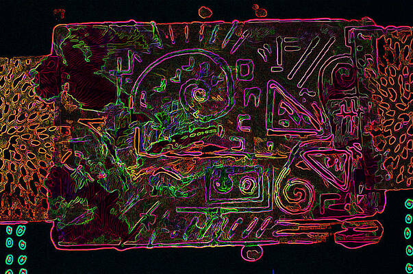 Glyph 2 by Mitra Kelly