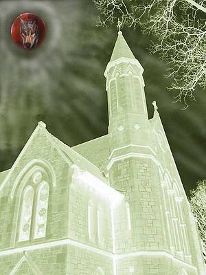 Gothic moon by Miu Dan Popa