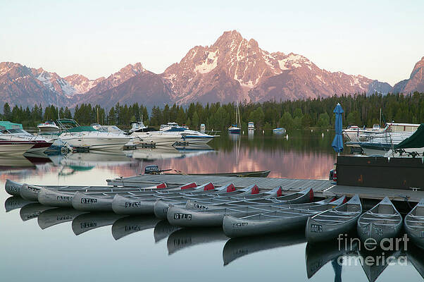 Wall Art featuring the photograph Grand Teton Dawn II by Clarence Holmes